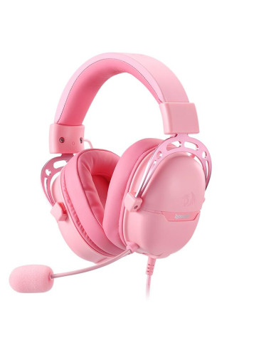 H376PP,Casti gaming Redragon Aurora roz