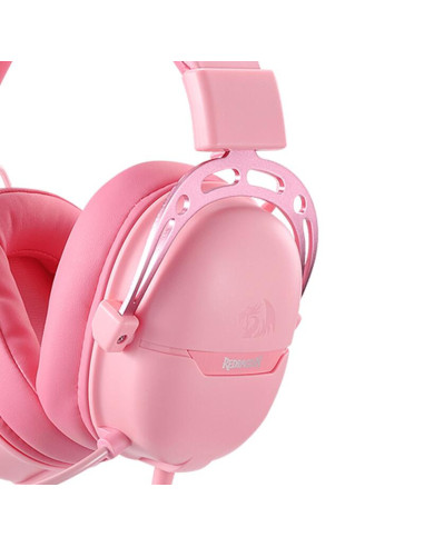 H376PP,Casti gaming Redragon Aurora roz