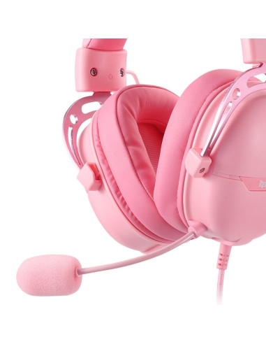 H376PP,Casti gaming Redragon Aurora roz