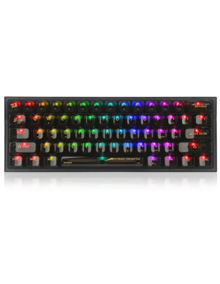 K617CTB-RGB,Tastatura gaming mecanica Redragon Fizz transparenta iluminare RGB switch-uri transparente
