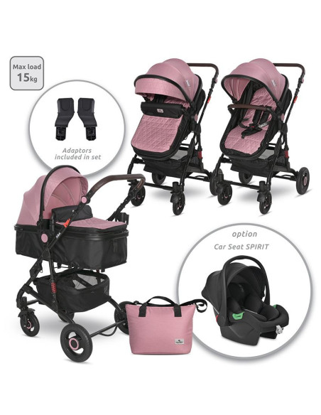 10021422301A,Carucior Alba Premium, Pink