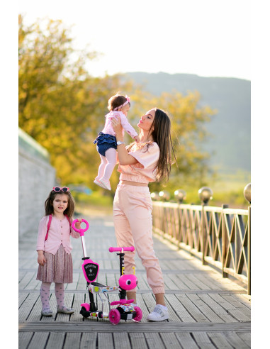 10390030020,Trotineta pentru copii Smart Plus, Blue & Green