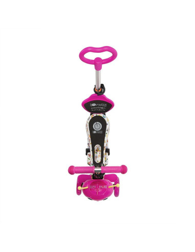 10390030021,Trotineta pentru copii Smart Plus, Pink Butterfly