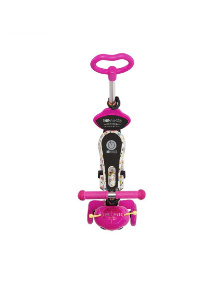 10390030021,Trotineta pentru copii Smart Plus, Pink Butterfly
