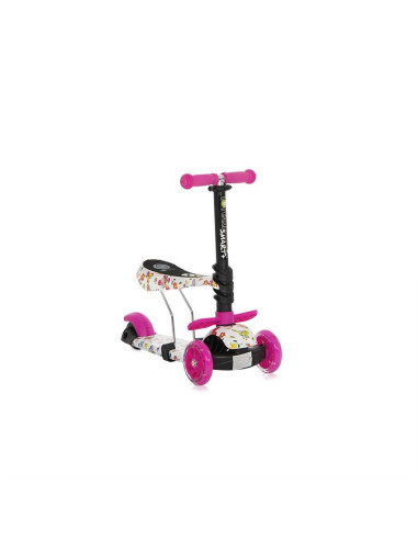 10390030021,Trotineta pentru copii Smart Plus, Pink Butterfly