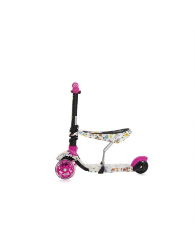 10390030021,Trotineta pentru copii Smart Plus, Pink Butterfly