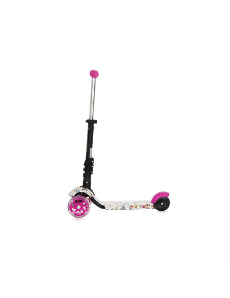 10390030021,Trotineta pentru copii Smart Plus, Pink Butterfly