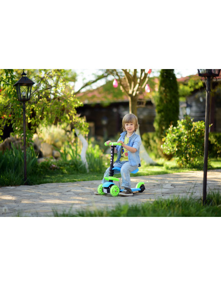 10390020022,Trotineta pentru copii Smart, Blue Cosmos