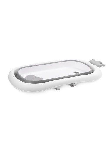 10131010003,Cadita pliabila pentru bebelusi, 83 cm, cu dop de scurgere, Royal, Grey 10131010003,Cadita pliabila pentru bebelusi, 83 cm, cu dop de scurgere, Royal, Grey