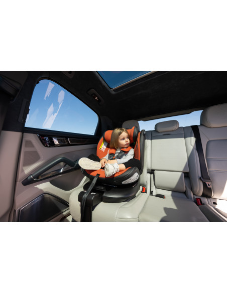 10071812408,Scaun auto, Estate, Isofix, 0 Luni-12 Ani, 40-150 cm, Ginger