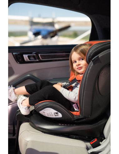 10071812408,Scaun auto, Estate, Isofix, 0 Luni-12 Ani, 40-150 cm, Ginger