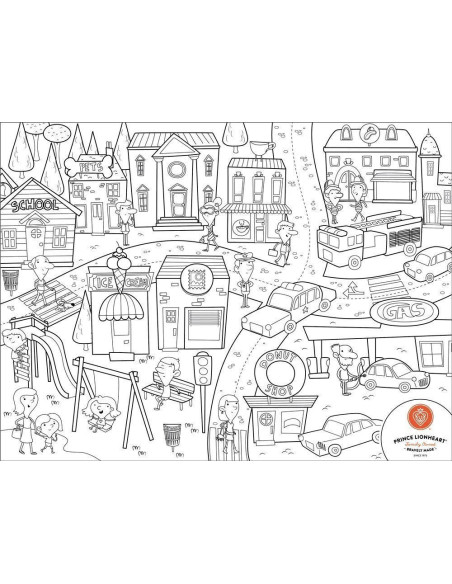 TN-0404,Set Complet pentru Desen cu Plansa Refolosibila din Silicon City