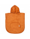 TM-PONCH-535,Poncho Copii din Bambus Inca Rust
