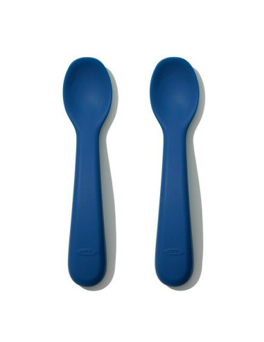 TN-61150500,Set 2 Lingurite din Silicon Navy