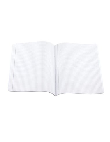 Caiet A4 60 file Daco, coperta plastic, matematica, Verde