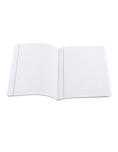 Caiet A4 60 file Daco, coperta plastic, dictando, Roz