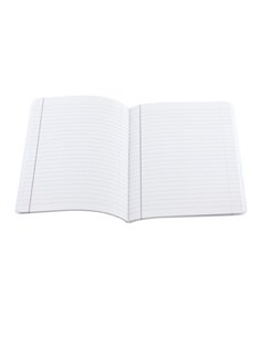Caiet A4 60 file DACO, coperta plastic, 70 g/mp, dictando, Albastru 2