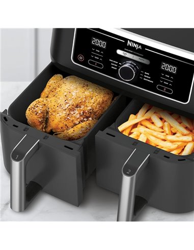 Friteuza cu aer cald Ninja Foodi MAX AF400EU, 9.5l, 2470 W, 6 programe, Negru