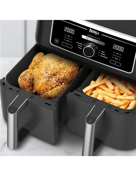 Friteuza cu aer cald Ninja Foodi MAX AF400EU, 9.5l, 2470 W, 6 programe, Negru