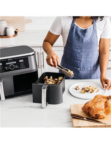 Friteuza cu aer cald Ninja Foodi MAX AF400EU, 9.5l, 2470 W, 6 programe, Negru