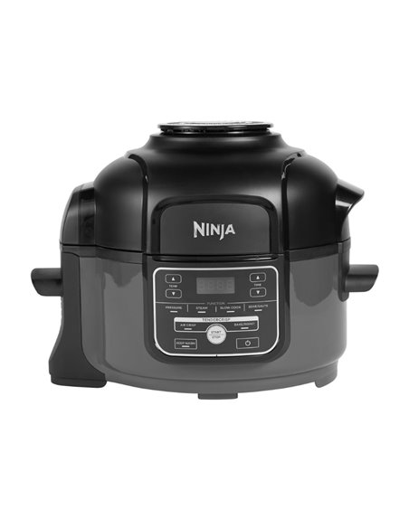 Multicooker Ninja Foodi Mini OP100EU, gatire sub presiune, cu aer cald, 1460 W, 4.7l, Negru