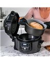 Multicooker Ninja Foodi Mini OP100EU, gatire sub presiune, cu aer cald, 1460 W, 4.7l, Negru