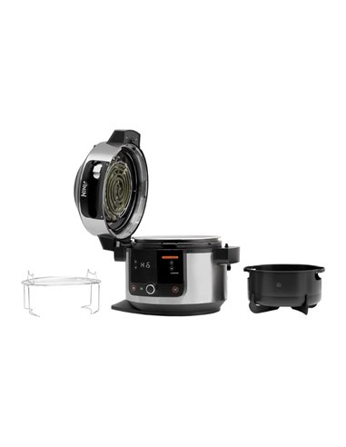 Multicooker Ninja OL550EU 11 in 1, 6L, 1460 W, Negru/Argintiu