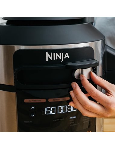 Multicooker Ninja OL550EU 11 in 1, 6L, 1460 W, Negru/Argintiu