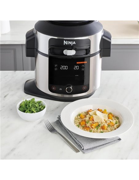 Multicooker Ninja OL550EU 11 in 1, 6L, 1460 W, Negru/Argintiu