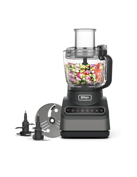Robot de bucatarie Ninja BN650EU Auto IQ, 850 W, 2.1 L, Argintiu