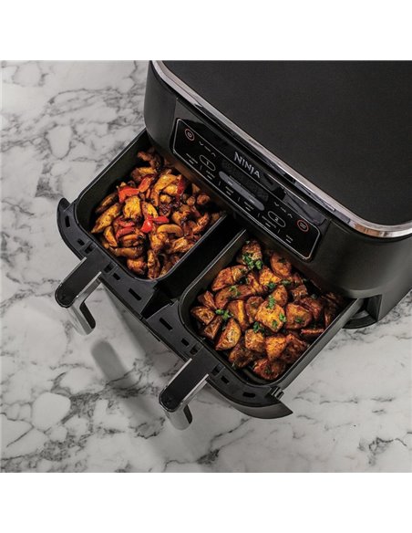 Friteuza cu aer cald incapatoare Ninja AF300EU, 6 functii, 2470 W, 7.6 L, Negru Friteuza cu aer cald incapatoare Ninja AF300EU, 6 functii, 2470 W, 7.6 L, Negru