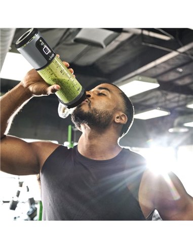 Blender portabil wireless si reincarcabil Ninja BC151EUBK, 530 ml, Negru/Argintiu