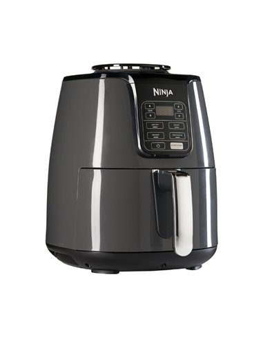 Friteuza cu aer cald Ninja AF100EU, 4 functii, 1500 W, 3.8 L, Negru/Gri