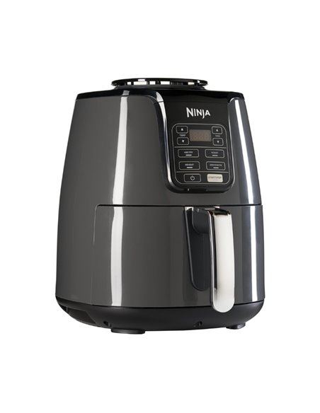 Friteuza cu aer cald Ninja AF100EU, 4 functii, 1500 W, 3.8 L, Negru/Gri