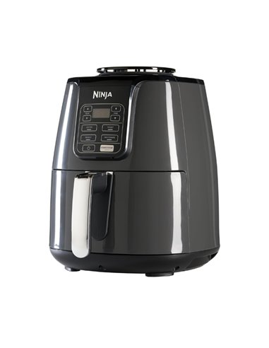 Friteuza cu aer cald Ninja AF100EU, 4 functii, 1500 W, 3.8 L, Negru/Gri
