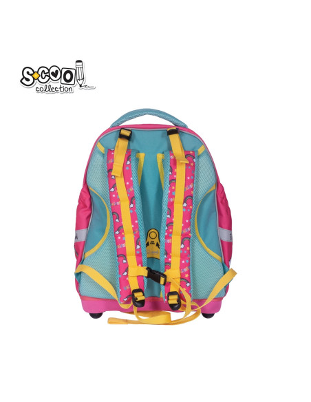 SC2642,Ghiozdan anatomic UNICORN, 38x39x19.5 cm - S-COOL