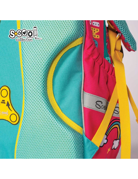 SC2642,Ghiozdan anatomic UNICORN, 38x39x19.5 cm - S-COOL