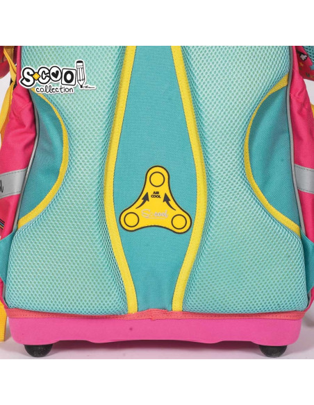 SC2642,Ghiozdan anatomic UNICORN, 38x39x19.5 cm - S-COOL