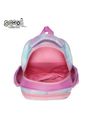 SC2550,Ghiozdan 3D UNICORN, 25x17x31 cm - S-COOL SC2550,Ghiozdan 3D UNICORN, 25x17x31 cm - S-COOL