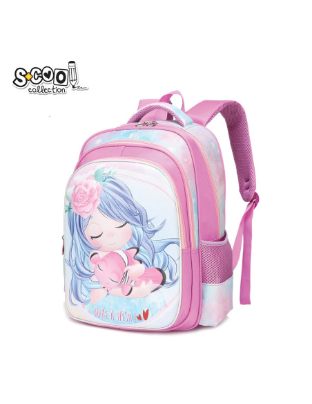 SC2545,Ghiozdan 3D MAKE A WISH, 31x24x41 cm - S-COOL