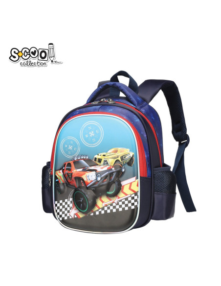 SC2554,Ghiozdan 3D CARS, 25x17x31 cm - S-COOL