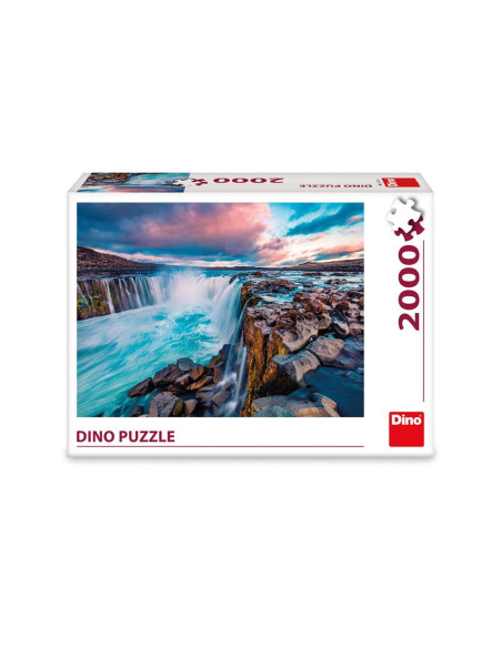 561304,Puzzle Cascada Selfoss, 2000 piese - DINO TOYS