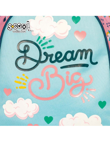 SC2641,Ghiozdan anatomic DREAM BIG, 38x39x19.5 cm - S-COOL