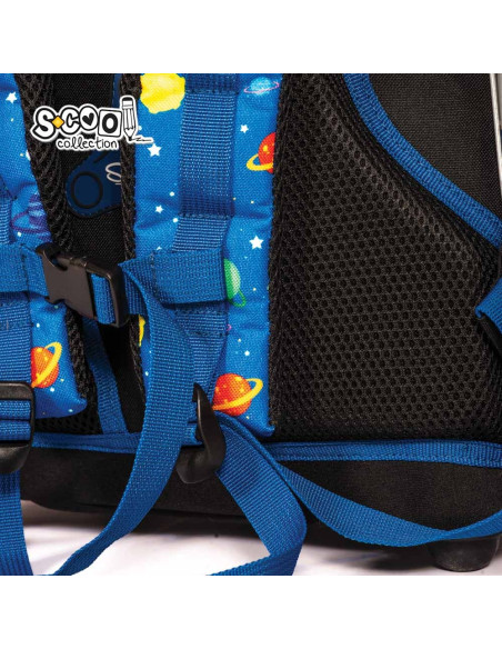 SC2645,Ghiozdan anatomic S-COOL SC2645, Motiv space
