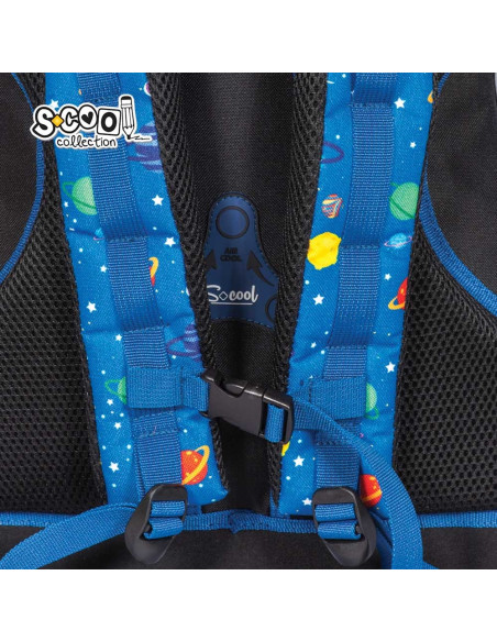 SC2645,Ghiozdan anatomic S-COOL SC2645, Motiv space