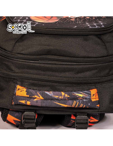 SC2647,Ghiozdan anatomic S-COOL SC2647, Motiv street ball