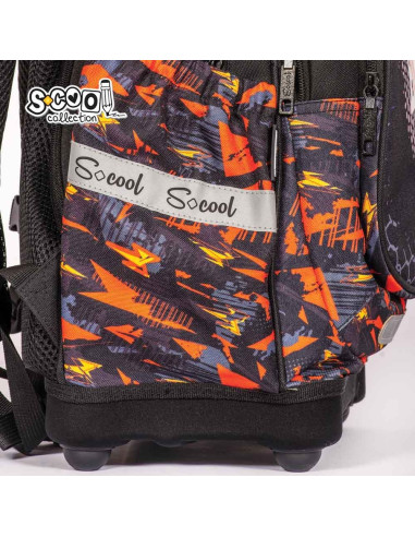 SC2647,Ghiozdan anatomic S-COOL SC2647, Motiv street ball