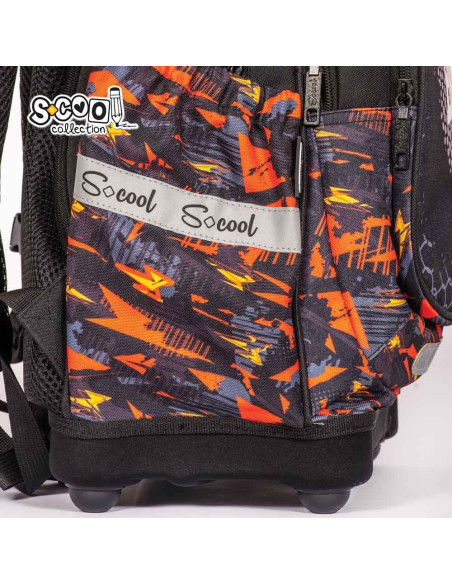 SC2647,Ghiozdan anatomic S-COOL SC2647, Motiv street ball