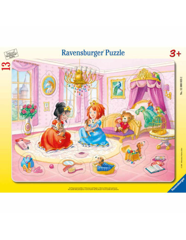 RVSPC00855,Puzzle tip rama printese si catei 13 piese