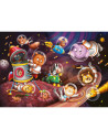 RVSPC00857,Puzzle animalute in spatiu 2x12 piese